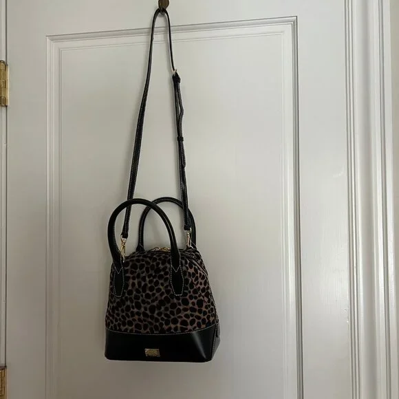 NWOT Frances Valentine Kate Spade Small Abbey Leopard Print Calf Hair Tote $498